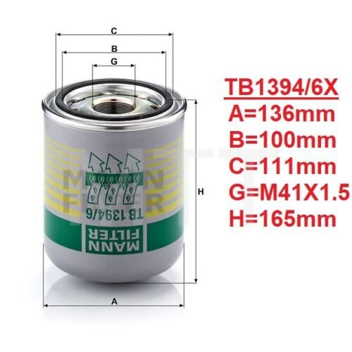 Air Dryer Filter-DAF LF45 LF55